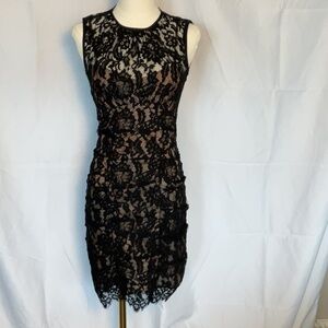 Beautiful Nanette Lepore black lace dress size 0